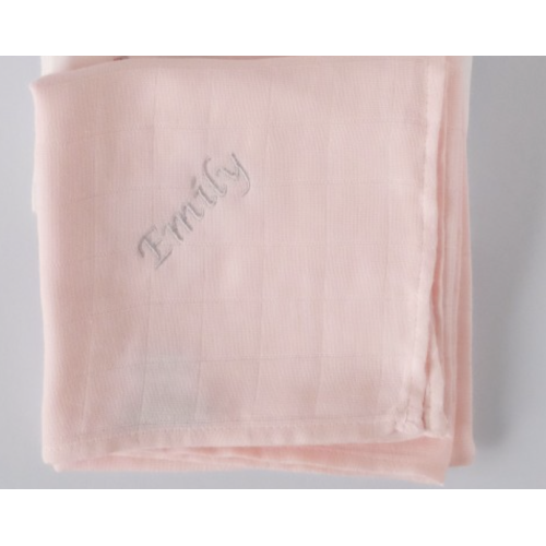 Muslin Square (Single) - Plain Pink
